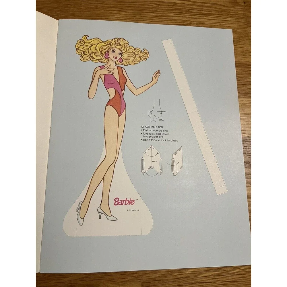 Vintage Barbie Paper Doll Lot of 5 Golden Book Lot - Picture 9 of 14